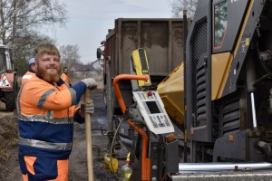 В Рязанской области обновляют участок дороги Спас-Клепики – Макеево – Задне-Пилево