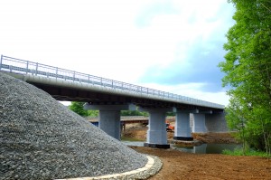 В Кировской области капитально отремонтирован мост через реку Вою